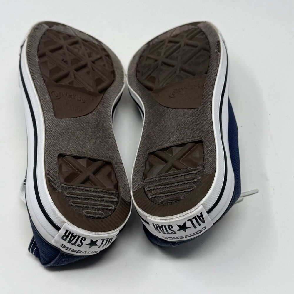 Converse All Star Sneakers Womens 6 Blue Canvas Low Top Retro Grunge Shoes - Picture 16 of 16